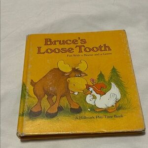 2/$30 Bruce’s Loose Tooth, Hallmark playtime book by Eileen Landay
